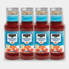 4 Bottles Clover Valley Cocktail Sauce, 12 oz