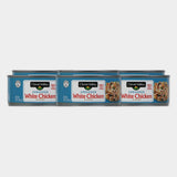6 Cans Clover Valley Shredded White Chicken, 10 oz