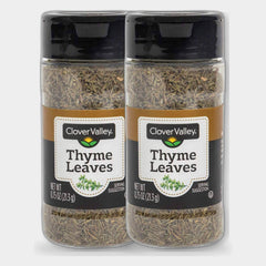 2 Jars Clover Valley Thyme Leaves, 0.75 oz