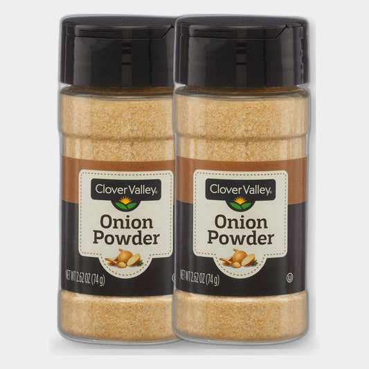 2 Jars Clover Valley Onion Powder Seasoning, 2.62 oz
