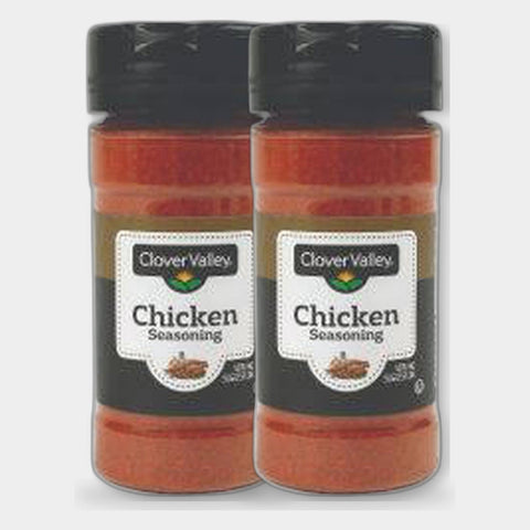 2 Jars Clover Valley Chicken Seasoning, 3.75 oz