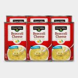 6 Cans Clover Valley Broccoli Cheese Condensed Soup, 10.5 oz