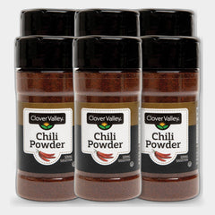 6 Cans Clover Valley Chili Powder, 2.5 oz