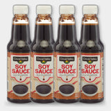 4 Bottles Clover Valley Soy Sauce, 10 fl oz