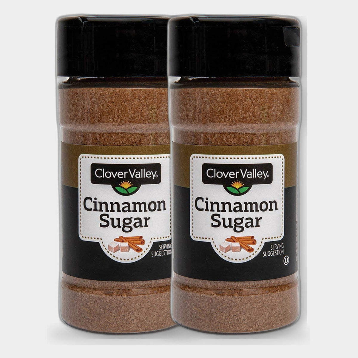 2 Bags Clover Valley Cinnamon Sugar, 3.62 oz