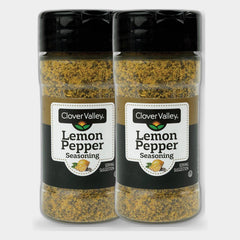 2 Jars Clover Valley Lemon Pepper Seasoning, 3.5 oz