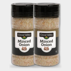 2 Jars Clover Valley Minced Onion, 2 oz