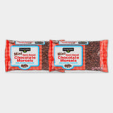 2 Bags Clover Valley Mini Semi-Sweet Chocolate Morsels, 10 oz