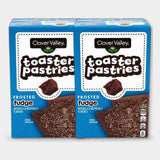 2 Boxes Clover Valley Toaster Pastry, Fudge