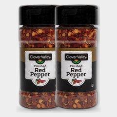 2 Jars Clover Valley Crushed Red Pepper, 1.5 oz