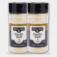 2 Jars Clover Valley Garlic Salt, 5.25 oz
