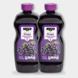 2 Bottles Clover Valley Squeeze Spread Grape Jelly, 19 oz