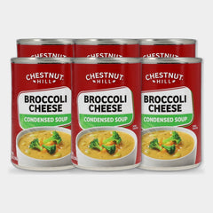 6 Cans Chestnut Hill Broccoli Cheddar Condensed Soup, 10.5 oz