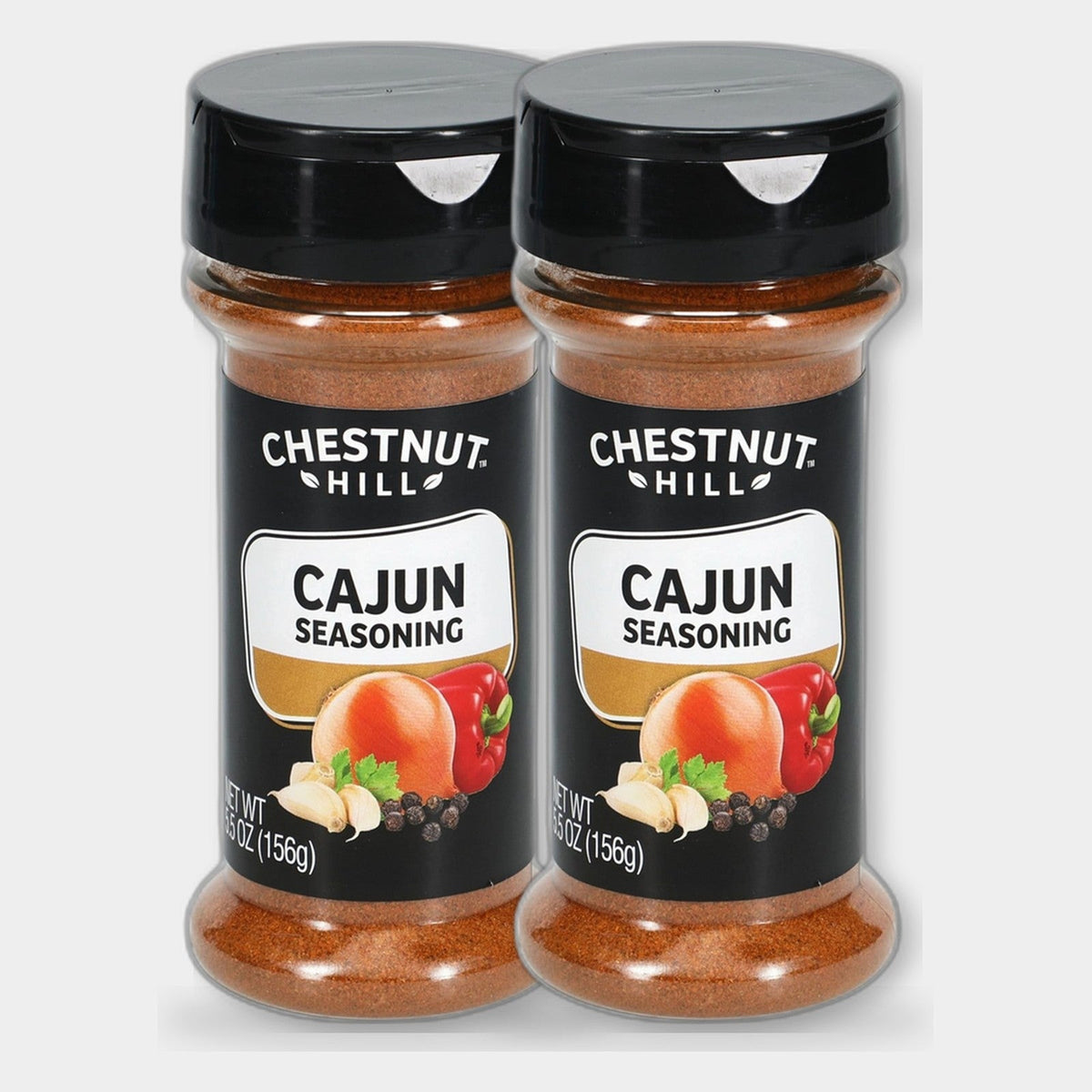 2 Jars Chestnut Hill Cajun Seasoning, 5.5 oz
