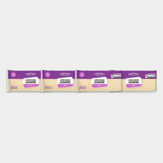 4 Bags Chestnut Hill Long Grain Jasmine Rice, 16 oz