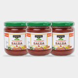 3 Jars Clover Valley Mild Thick & Chunky Salsa, 15.5 oz