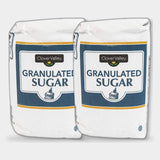 2 Bags Clover Valley Granulated Sugar, 32 oz