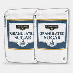2 Bags Clover Valley Granulated Sugar, 32 oz