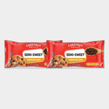 2 Bags Chestnut Hill Semi-Sweet Chocolate Chips, 12 oz
