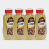 4 Bottles Chestnut Hill Spicy Brown Mustard, 12 oz