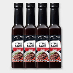 4 Bottles Chestnut Hill Steak Sauce, 10 oz