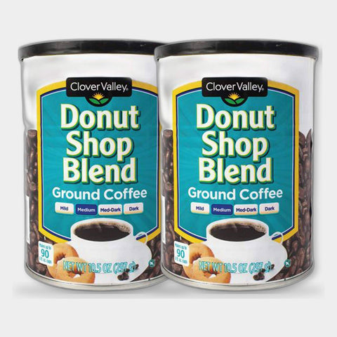 2 Bags Clover Valley Donut Blend, 10.5 oz