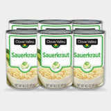 6 Cans Clover Valley Sauerkraut, 14.5 oz