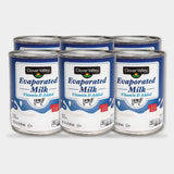 6 Cans Clover Valley Evaporated Milk with Vitamin D, 12 fl oz