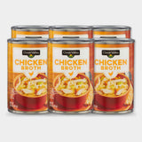 6 Cans Clover Valley Chicken Broth, 14.5 oz