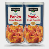 2 Bags Clover Valley Plain Panko Bread Crumbs, 8 oz