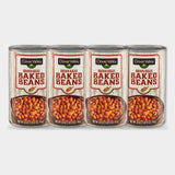 4 Cans Clover Valley Brown Sugar Baked Beans, 28 oz