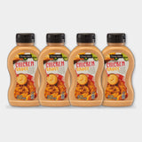 4 Bottles Clover Valley Chicken Sauce, 12 oz