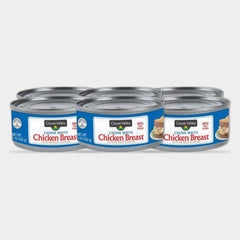 6 Cans Clover Valley Chunk White Chicken Breast, 5 oz