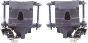 Rear Disc Brake Calipers Pair with Parking Brake