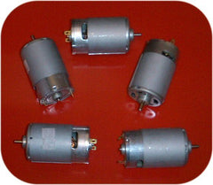 5 - 12VDC Motors for Hobby Drill Tool Motor RS-555SB-0