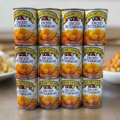 12 CANS Margaret Holmes Southern Style Diced Rutabagas 14.5 oz Can