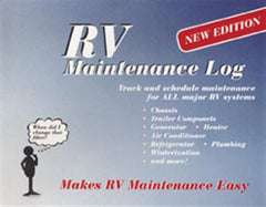 RV MAINTENANCE LOG Book RVMotor Home RV Camper Class A B C Pusher Repair-0