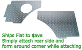 New Diamond Plate Corner Skins for Soft Top Suzuki Samurai fender