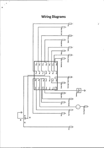 Full Wiring Harness Jeep CJ7 CJ5 CJ8 CJ6 Scrambler Willys CJ AMC Fuse Block FC