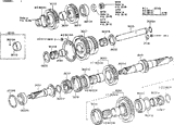 Transfer Case Rebuild Kit Land Cruiser FJ40 FJ60 81-85