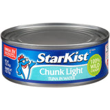 12 Cans of StarKist Chunk Light Tuna in Water, 5 oz