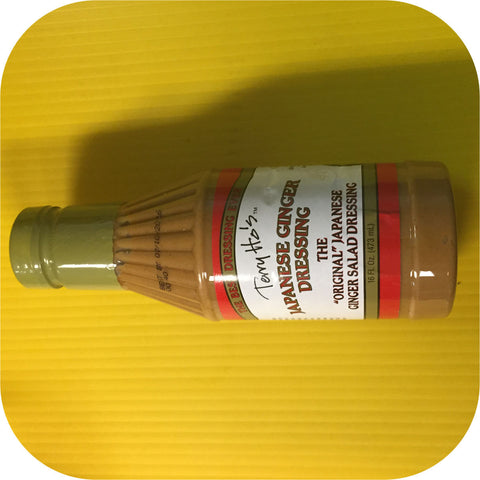 Terry Ho's Japanese Ginger Salad Dressing Sauce Steak House Hibachi Chopstick
