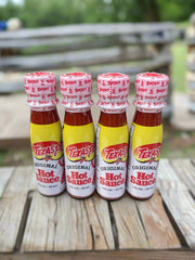 4 BOTTLES Texas Pete Hot Sauce Pepper Wing 3 oz Bottle Pocket Size