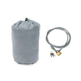 Rampage Products 1304 Universal Easyfit 4-Layer Polypropylene Car Cover Lock Cable Bag Grey