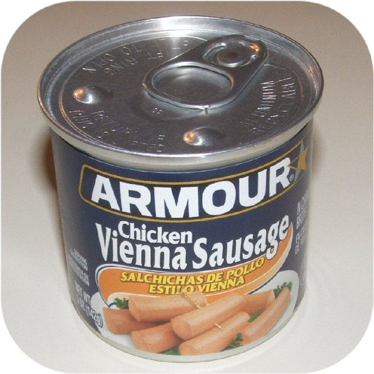 Chicken Armour Star Vienna Sausage 5 oz Can Meat Food-0