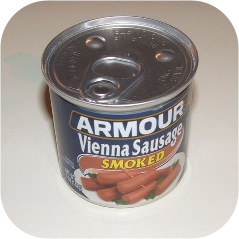 Smoked Armour Star Vienna Sausage 5 oz Can Meat Food