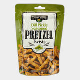 Clover Valley Dill Pickle Seasoned Pretzel Twists, 5.5 oz