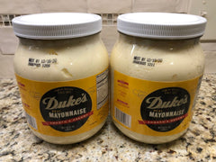 2 Jars Duke's Mayonnaise 1 GALLON of Duke Dukes creamy Mayo