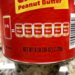 12 lbs of Peter Pan Peanut Butter 2 - 6lb Jars Cans Sandwich Jelly