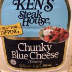 2 Bottles Ken's Steak House Chunky Blue Cheese Salad Dressing 32 oz.